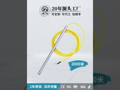 CYW16Y type puits profond Transmetteur de niveau liquide haute précision résistant à l'usure